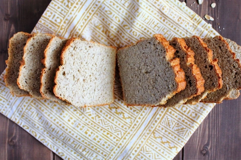 Simple Protein Oat Flour Bread