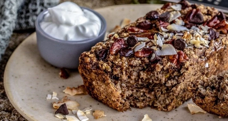 Courgette Baked Oats