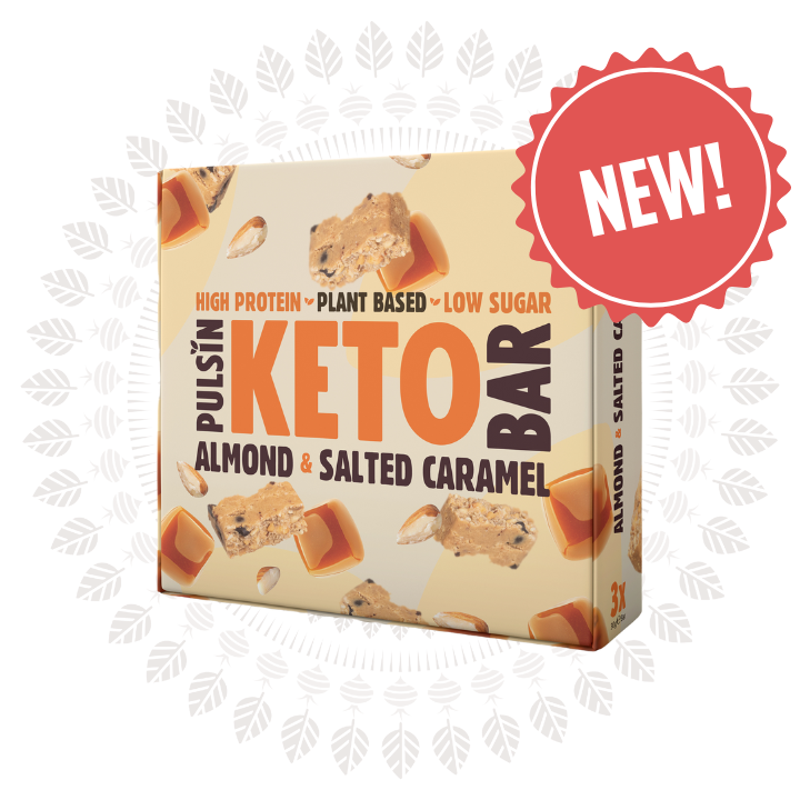 Almond Salted Caramel Keto Bar